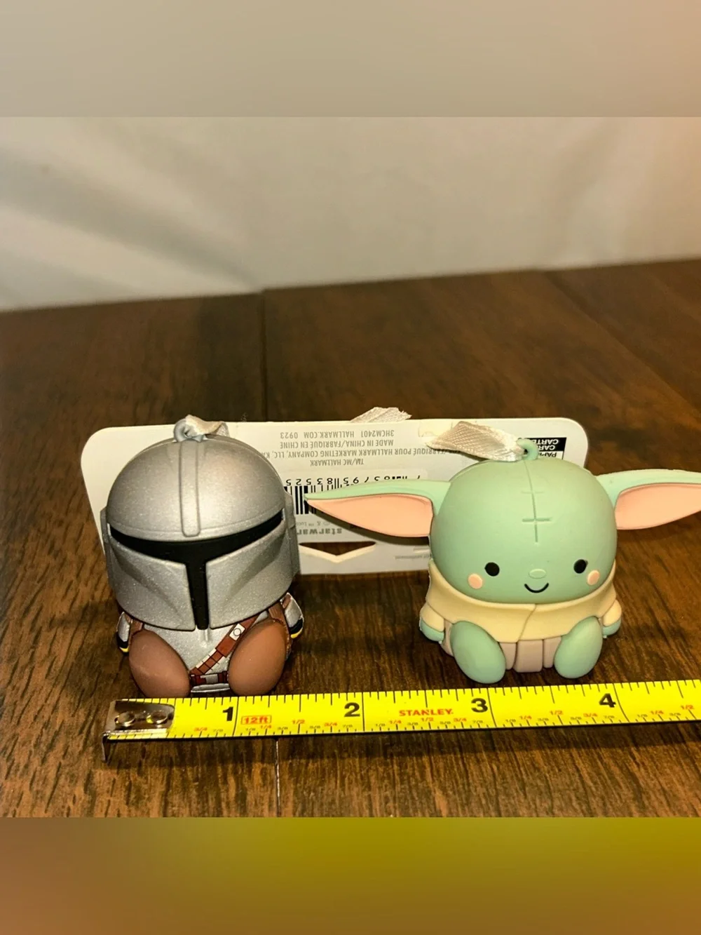 Hallmark Better Together Star Wars The Mandalorian & Grogu Set of 2 Ornaments NW